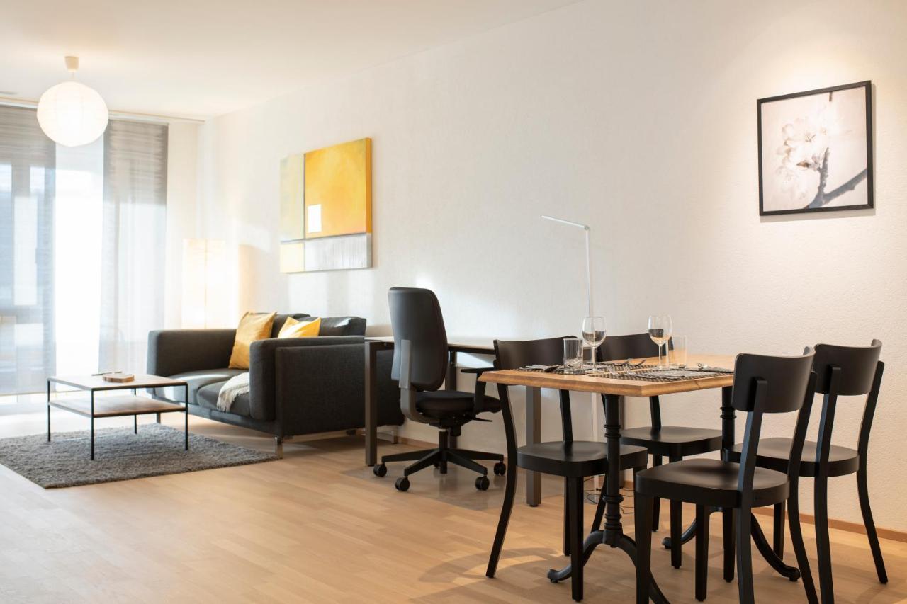 Senevita Dorfmatt Ferienwohnungen Und Apartments Münsingen Buitenkant foto