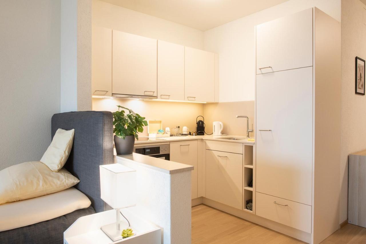 Senevita Dorfmatt Ferienwohnungen Und Apartments Münsingen Buitenkant foto