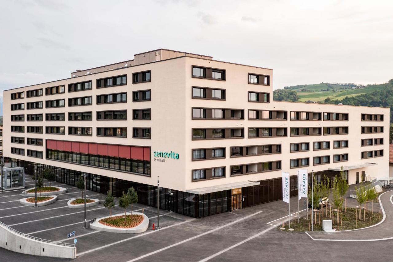 Senevita Dorfmatt Ferienwohnungen Und Apartments Münsingen Buitenkant foto