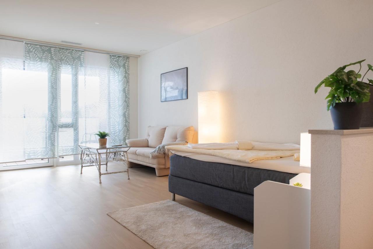 Senevita Dorfmatt Ferienwohnungen Und Apartments Münsingen Buitenkant foto