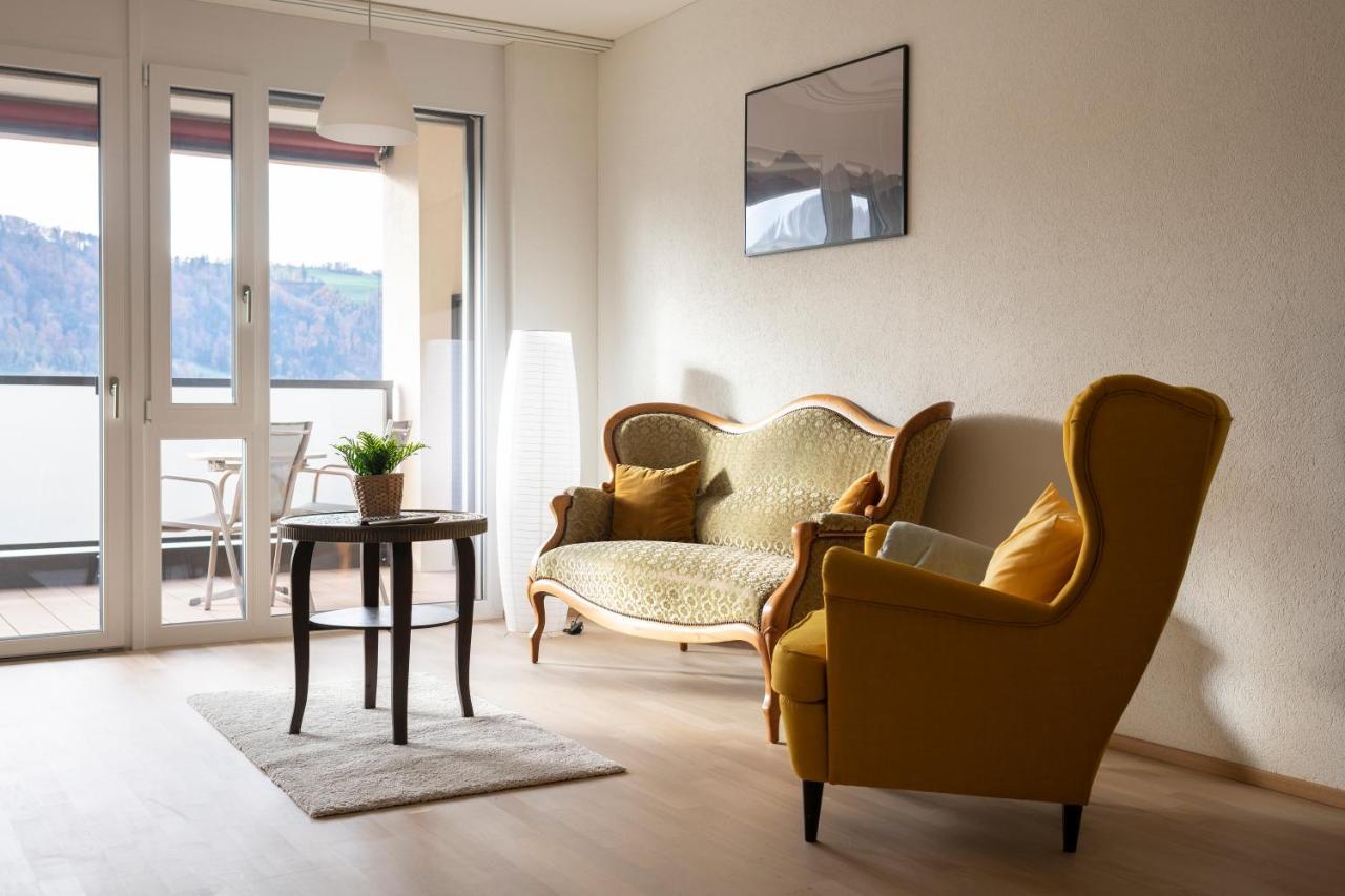 Senevita Dorfmatt Ferienwohnungen Und Apartments Münsingen Buitenkant foto